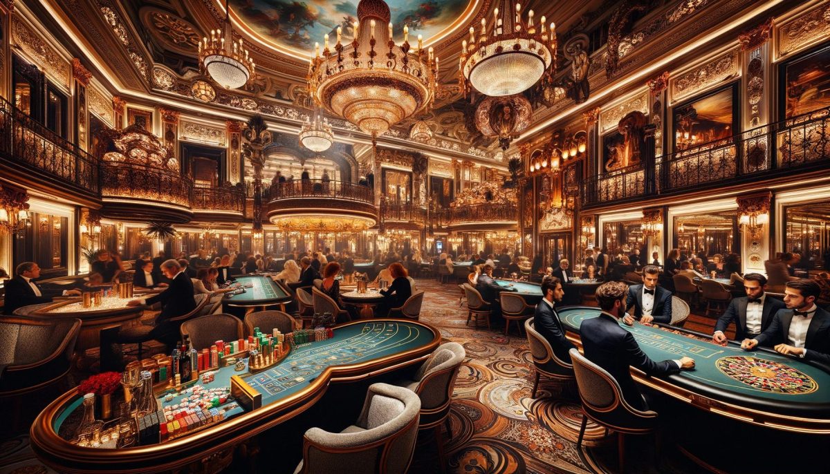 マドリードにある富裕層が訪れる豪華なカジノ